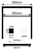 BARRA LED NG C/SENSOR 2W 12V 4000K MUEBL 40CM    