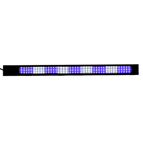 BANDERA LED 5 AZUL + 4 BLANCO 12/24V 400x32x11MM