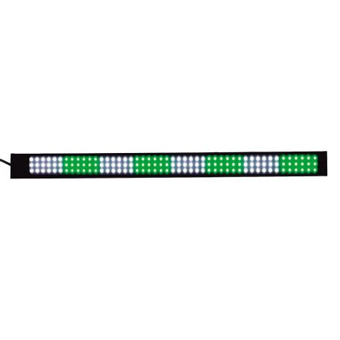 BANDERA LED 4 BLANCO + 4 VERDE 12/24V 450x32x11MM