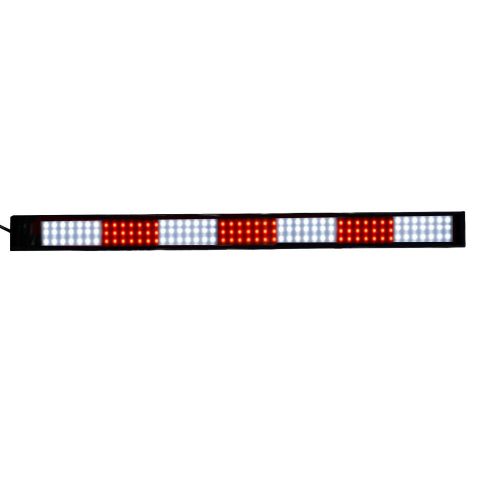 BANDERA LED 4 BLANCO + 3 ROJO 12/24V 400x32x11MM