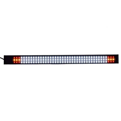 BANDERA LED 4 ROJO + 4 BLANCO 12/24V 400x32x11MM