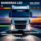 BANDERA LED ESPAÑA 12V 450x32x11MM