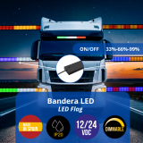 BANDERA LED REINO UNIDO 12/24V 450x32x11MM