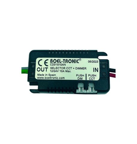 SELECTOR CCT + DIMMER OSCIL 12-24VCC 10A Max. NG