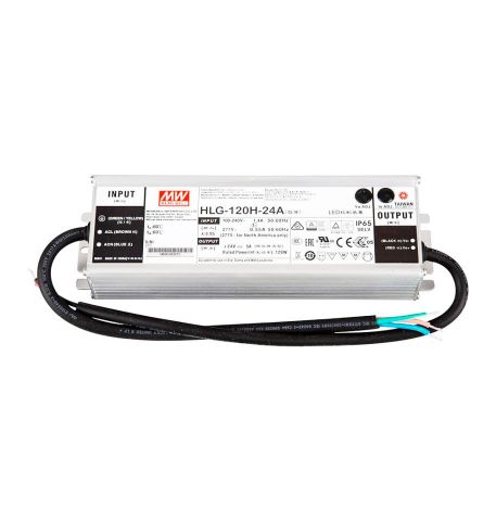 FUENTE ALIMENTACION MEAN WELL 120W IP65 24 VDC