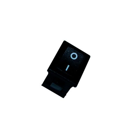 INTERRUPTOR PLASTICO NEGRO RECTANGULAR 2 POS.