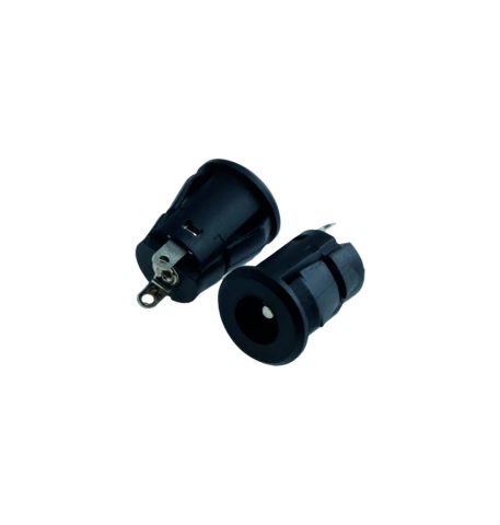 CONECTOR ALIM. HEMBRA PANEL  2.1-5.5-9mm