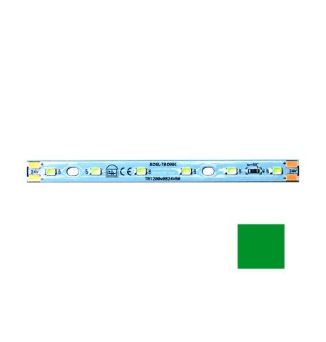 RIGID LED 1200 x 8MM 60LPM 6W/M 24V VERDE